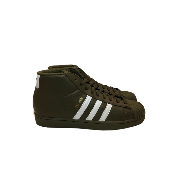Adidas ProModel AC7067 High-Top Shell Toe Sneakers - Picture 2 of 11